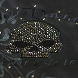 Leather jacket and matching chaps, hat